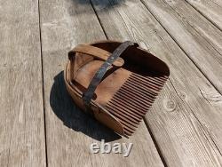 Peigne à fleur de trèfle ou de myrtille Art populaire