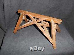 Petit Tréteau Chef D' Oeuvre De Charpentier Compagnon Du Devoir Art Populaire