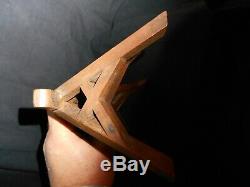 Petit Tréteau Chef D' Oeuvre De Charpentier Compagnon Du Devoir Art Populaire