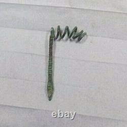 Petite Lance Pour Les Cheveux Des Celtes / Email Blanche D'origine / Rrrrrr