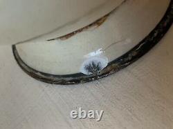 Pichet Broc Ancien Tôle Émaillée Napoleon III Antique Victorian Enamel Tin Jug