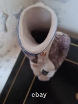 Pichet Jacquot anthropomorphe en céramique fin XIX eme