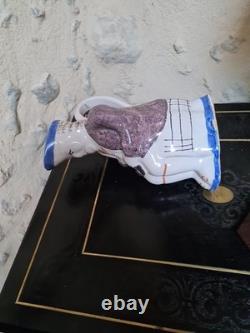 Pichet Jacquot anthropomorphe en céramique fin XIX eme