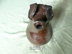 Pichet pot cochon poterie de Néhou / atelier A. Hamel (pas Vindefontaine)