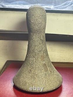 Pilon De Polynésie Ke'a Tuki Des Iles Marquises En Basalte XIXeme