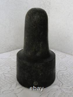 Pilon polynésien pierre naturelle taillée antiquité art populaire XIX N°1