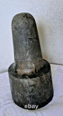 Pilon polynésien pierre naturelle taillée antiquité art populaire XIX N°2
