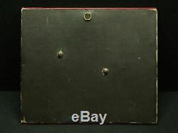 Plaque Art Plomb Cuivré 19ème Scène Mythologique Satyre Le Sacrifice du Faune