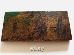 Plaque moule à Ostie XVIIe siècle Bronze La Scène Objet religieux