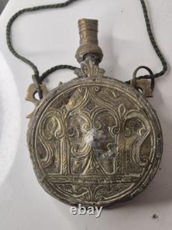 Poire à poudre berbère Maroc XIXème siècle