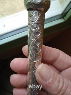 Pommeau D Ombrelle En Argent