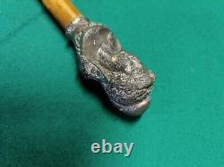 Pommeau de canne Enfant Baguette Ancienne 60 Cms Marianne Phrygien Orchestre