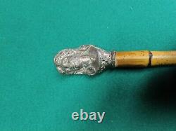 Pommeau de canne Enfant Baguette Ancienne 60 Cms Marianne Phrygien Orchestre