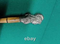 Pommeau de canne Enfant Baguette Ancienne 60 Cms Marianne Phrygien Orchestre