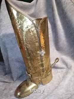 Porte Parapluie Ancien en Forme de Bottes Old Umbrella Stand in the Shape of B