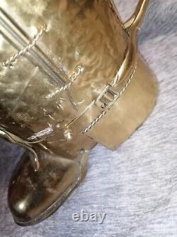 Porte Parapluie Ancien en Forme de Bottes Old Umbrella Stand in the Shape of B