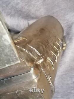 Porte Parapluie Ancien en Forme de Bottes Old Umbrella Stand in the Shape of B