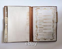 Porte document en bois d'olivier, Marqueterie, souvenir de Cannes