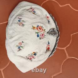 Porte monnaie, bourse perlée, aumonière XIXème