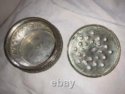 Pot pourri en argent 19 em ou avant magnifique piece