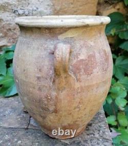 Poterie régionale antique Pot à Confit Rustique