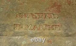 Puisette Brahier à maiche Doubs bronze fonderie cloche aiguiere acquamanille