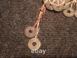 Rare Épée Votive Chine Du Sud Porte Bonheur Feng Shui Sapèques Monnaie Ancienne