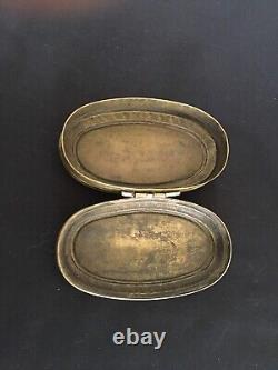 Rare Tabatière Hollandaise a Ambigramme XVIIIème