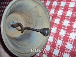 Rare ancienne cloche vache ALB GUSSET UETENDORF SUISSE Cow Brass Bell collection