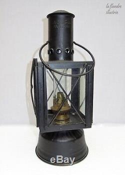 Rare et superbe lanterne à pétrole signée a sartorius wuppertal
