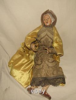 Rare figurine napolitaine peinte 18ème siècle 18th century Neapolitan Figurine