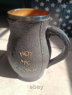 Rare pichet, carafe ancien Royal Doulton Lambeth Slater's Patent 1885-1900