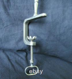 SUBLIME GRAND PIQUE AIGUILLE LAITON FONDU ART POPULAIRE CAST BRASS NEEDLE 33 cm