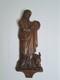 Saint Luc, Evang&eacute;liste, Sculpture D'applique En Noyer, Fin Xvii&deg;/d&eacute;but Xviii&deg;