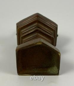 Seau A Eau Benite En Bronze XVI Eme France Pays Bas Gothique Chocolatee H2509