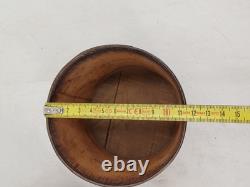 Série de 6 mesures à grains Art populaire début XXème. Superbe état