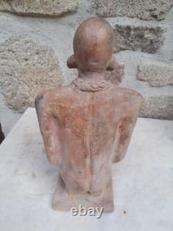 Statue en terre cuite Djenné. Mali