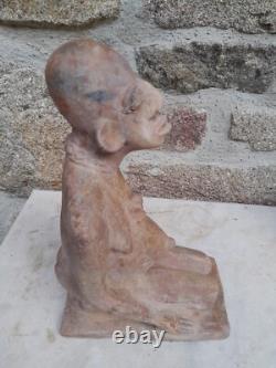 Statue en terre cuite Djenné. Mali