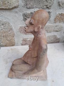 Statue en terre cuite Djenné. Mali