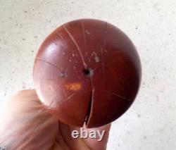 Superbe Grand Mortier & Pilon en bois tourné, Herboriste, Apothicaire. 19e