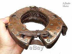 Superbe collier de de voiture à chien attelage à chien à grelot