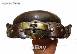 Superbe collier de de voiture à chien attelage à chien à grelot