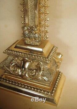 Superbe crucifix doré à la feuille d'or- Epoque Napoléon III