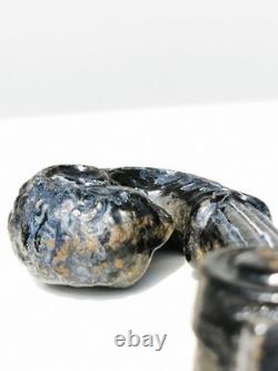 Superbe heurtoir de porte en fonte de fer à tête de bélier