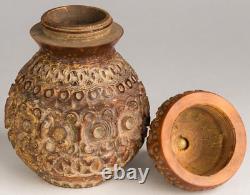 TABATIÈRE 19e EN COROZO TABATIÈRE DE COLLECTION SECOUETTE ANCIENNE