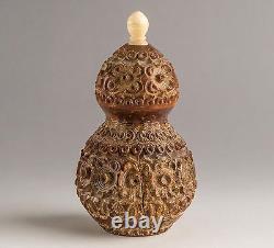 TABATIÈRE 19e EN COROZO TABATIÈRE DE COLLECTION SECOUETTE ANCIENNE