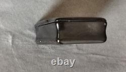 Tabatiere ou Boite à priser en bois de loupe d'amboine fin XVIII 8cm