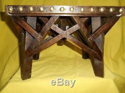 Tabouret Chef D' Oeuvre De Charpentier Compagnon Du Devoir Art Populaire