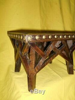 Tabouret Chef D' Oeuvre De Charpentier Compagnon Du Devoir Art Populaire