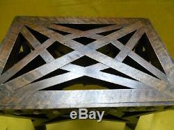 Tabouret Chef D' Oeuvre De Charpentier Compagnon Du Devoir Art Populaire